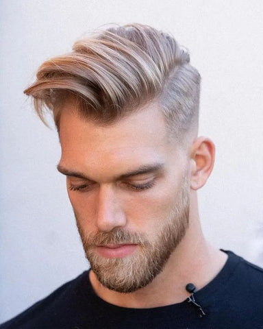 Men's Haircuts - The hairstyle is only suitable for straight hair of medium  length. For all other types, creating it can be a problem. Men's haircuts  of the Undercut type are universal